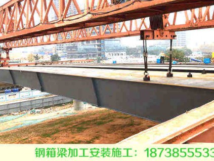 广东汕尾钢结构桥梁加工钢箱梁工期短