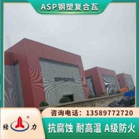 ASP钢塑复合瓦 psp防腐铁板 临沂建筑钢塑瓦抵御恶劣天气