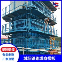 浙江杭州市厂家直营城际铁路墩身模板桥梁钢模板定型模板
