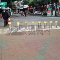 武汉防水防锈升降柱 雨天正常使用路桩