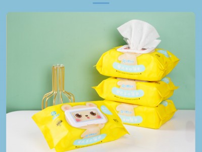 超市同款婴儿手口湿巾 湿巾贴牌代工 湿纸巾厂家定制加工
