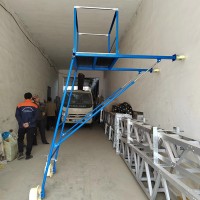 隧道侧壁梯车  登高单边隧道检修梯车